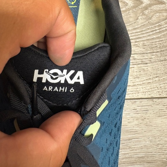 Hoka One One Arahi blue Graphite Men's running Shoes - Picture 5 of 7